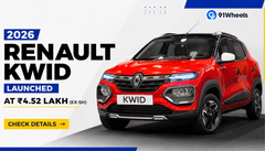 2026 Renault Kwid Launched At Rs. 4.52 Lakh (Ex-sh): Alto Killer?